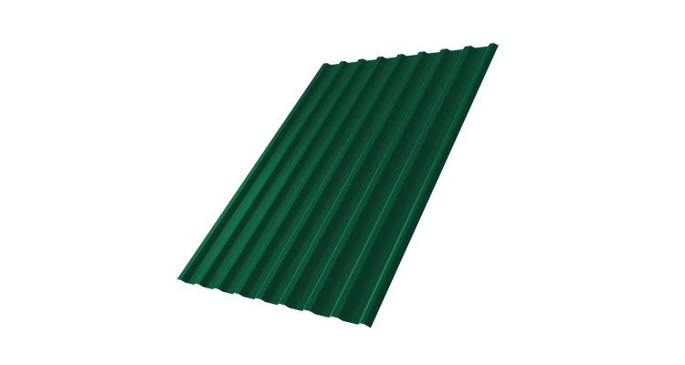 Профнастил С20R 0,45 PE RAL 6005 зеленый мох