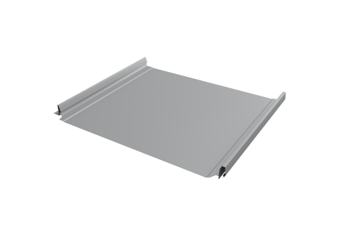 Кликфальц Pro Grand Line 0,45 PE с пленкой на замках RAL 7004 сигнальный серый