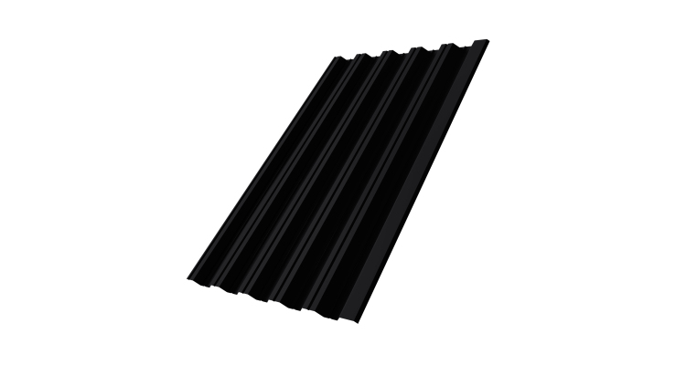 Профнастил HC35R 0.45 Drap TX RAL 9005 черный