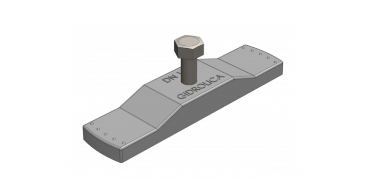 Крепеж для лотка водоотводного пластикового Gidrolica DN100 (108)