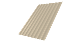 Профнастил С20В 0,45 PE RAL 1015 светлая слоновая кость