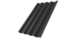 Профнастил НС44 Grand Line 0,5 Drap RAL 7016 антрацитово-серый