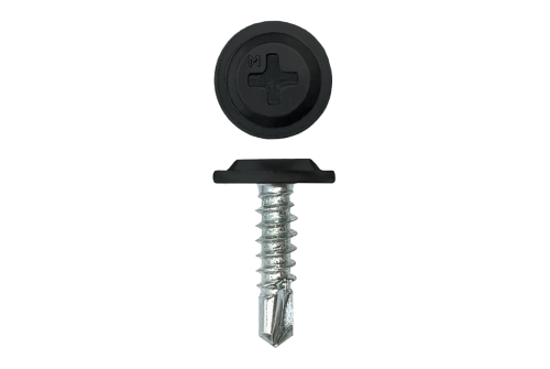 Саморез ПШС Daxmer Pro 4,2х16 (1000 шт) шлиц PH2 RAL 7021