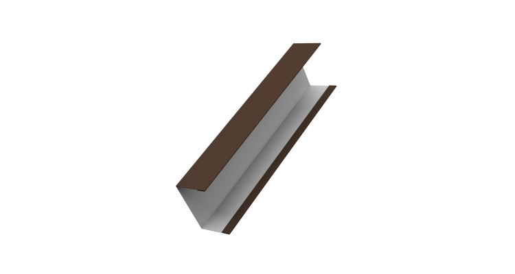 Крышка жалюзи Milan,Tokyo 0,5 Drap RAL 8017 шоколад (2м)